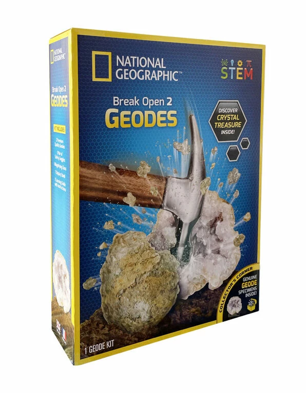 National Geographic Break Open 2 Geodes