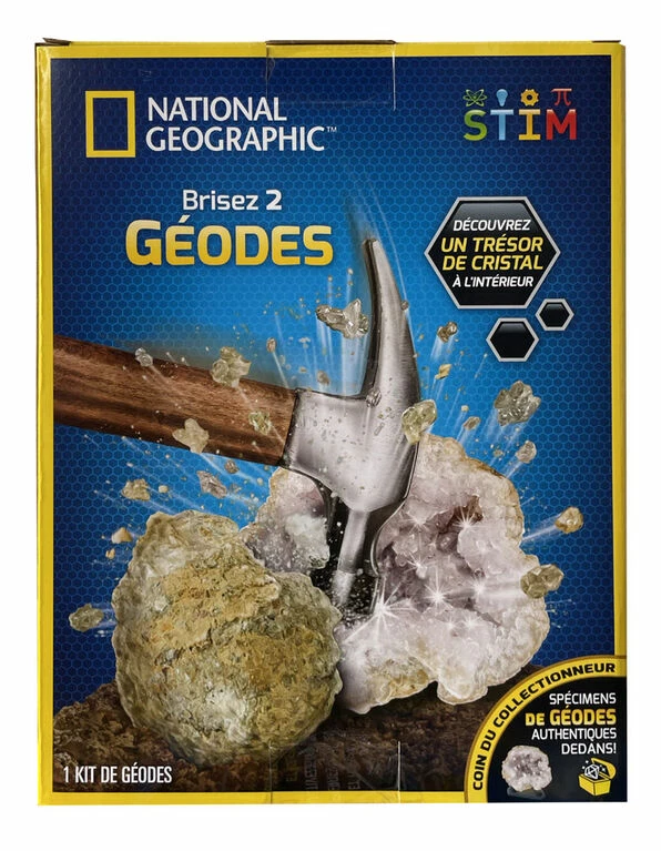 National Geographic Break Open 2 Geodes - Image 3