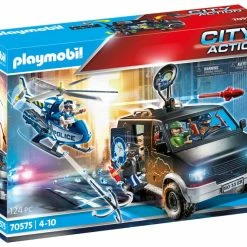 Playmobil - Helicopter Pursuit With Runawa