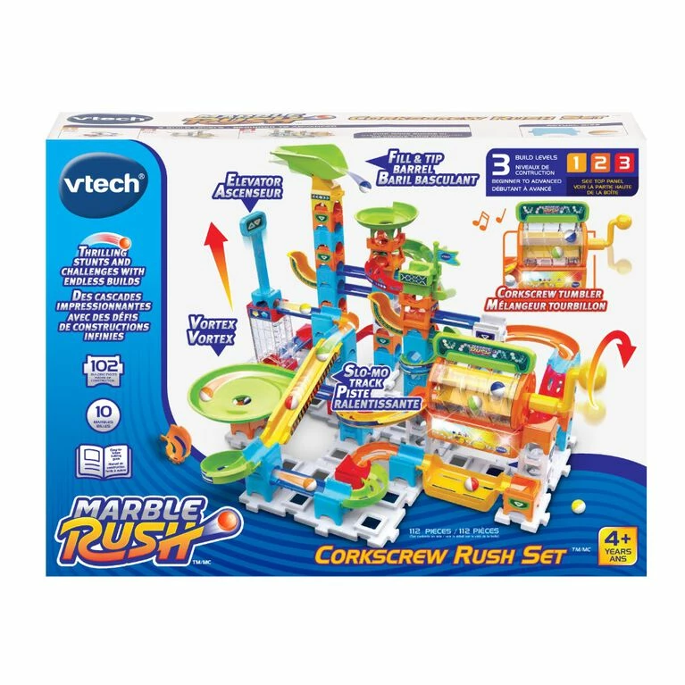 VTech Marble Rush Corkscrew Rush Set - Image 4