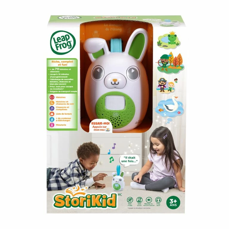 LeapFrog On The Go Story Pal Portable Storytelling Audio Player, 70+ Stories, Poems, Songs And Lullabies - French Edition - Image 4