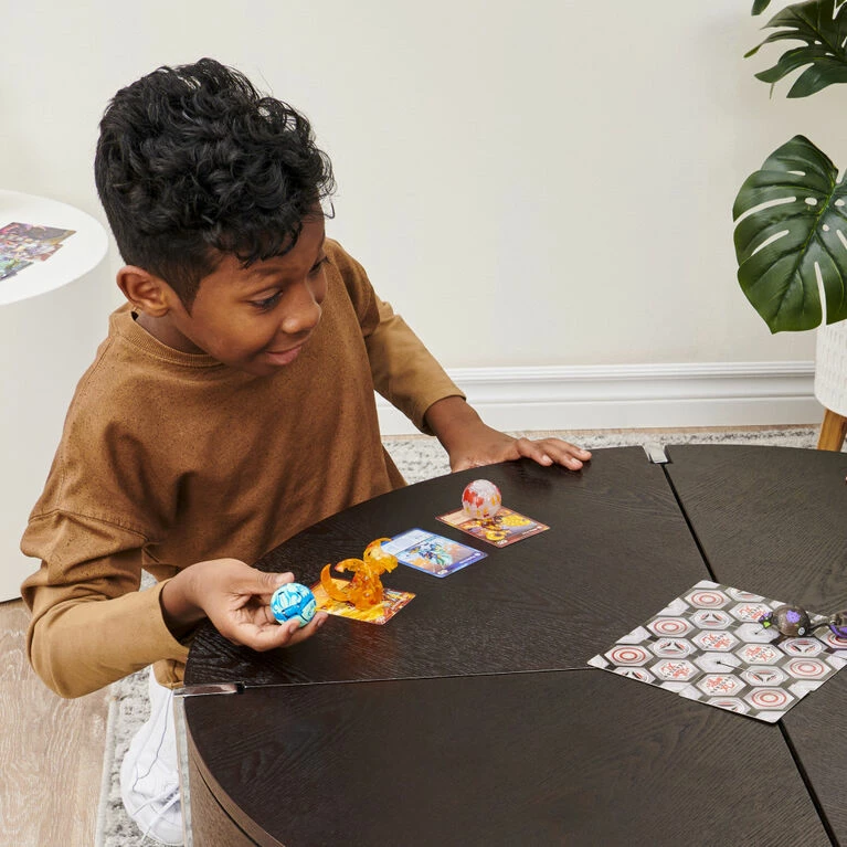 SPIN MASTER Bakugan Evolutions, Dragonoid With Nano Scorcher And Siphon Platinum Power Up Pack - Image 6