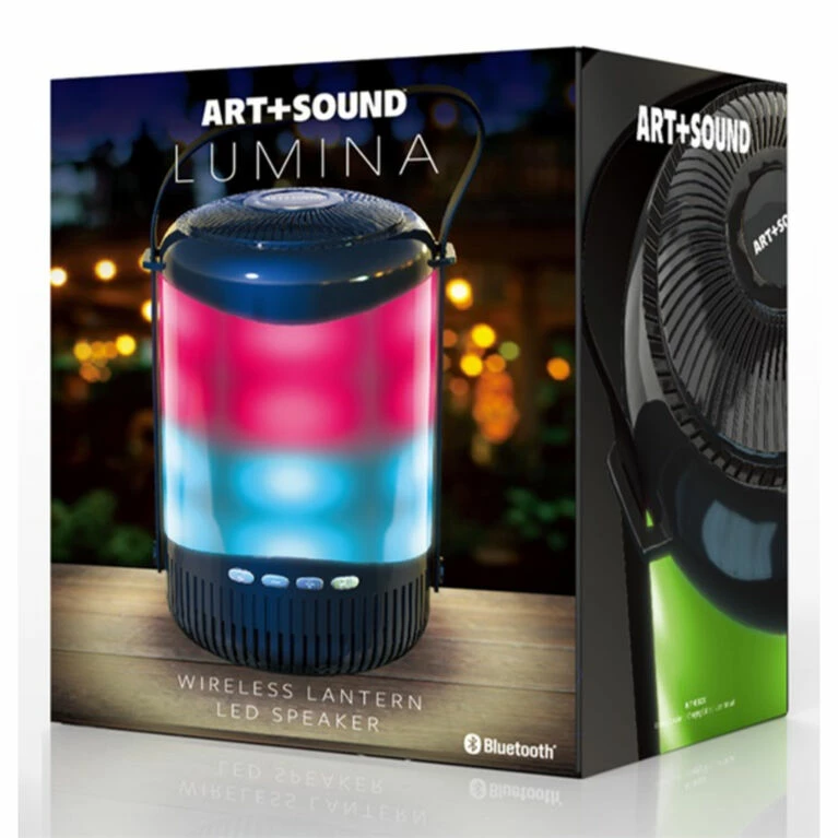 Art+Sound LUMINA Wireless LED Speaker - English Edition - Image 2
