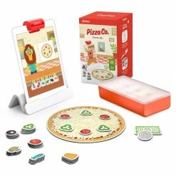 Osmo - Pizza Co. Starter Kit For IPad - Communication Skills & Math - (Osmo IPad Base Included)