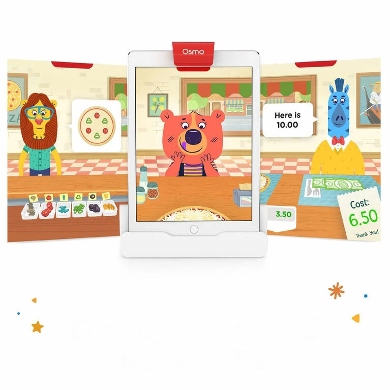 Osmo - Pizza Co. Starter Kit For IPad - Communication Skills & Math - (Osmo IPad Base Included) - Image 4