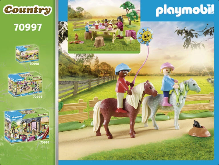 Playmobil - Pony Farm Birthday Party - Image 2