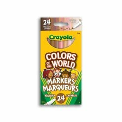 Crayola Colors Of The World 24 Fineline Markers