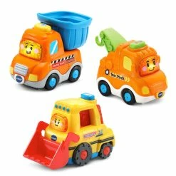 VTech Go! Go! Smart Wheels Construction Vehicle Pack - English Edition