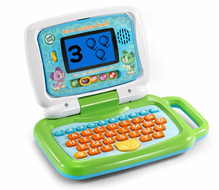 LeapFrog 2-in-1 LeapTop Touch Green - English Edition - Image 2