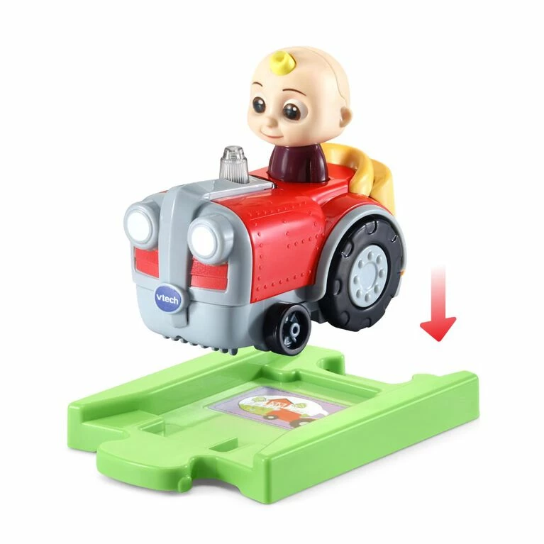 VTech CoComelon Go! Go! Smart Wheels JJ's Tractor And Track - English Edition - Image 2