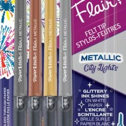 Newell Brands Papermate® Flair Metallic - 4 Count Card Pen