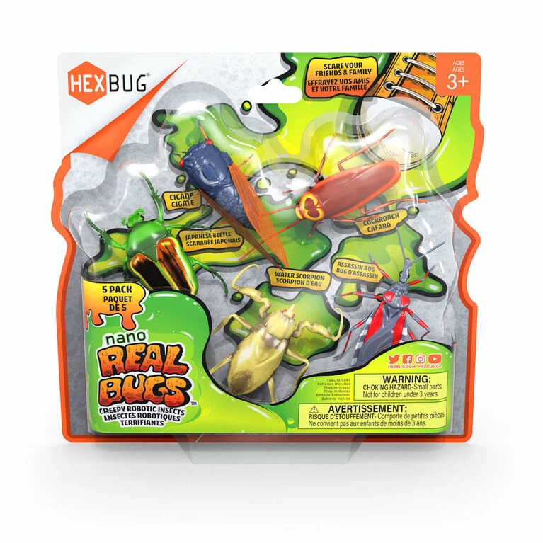 Hexbug Real Bugs Nano 5-Pack - Image 4