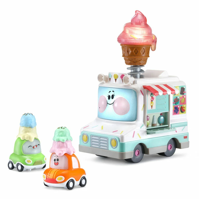 Tut Tut Bolides VTech Tut Tut Cory Bolides Two Scoops Jessie Ice Cream Truck - French Edition