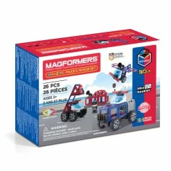 Magformers Amazing Police And Rescue 26 Pieces