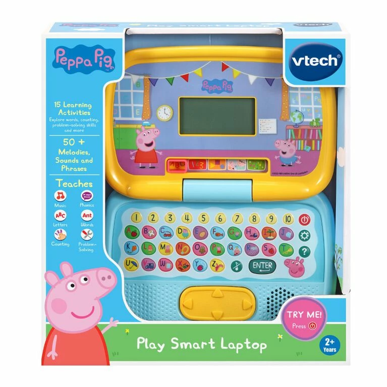 VTech Peppa Pig Play Smart Laptop - English Edition - Image 4