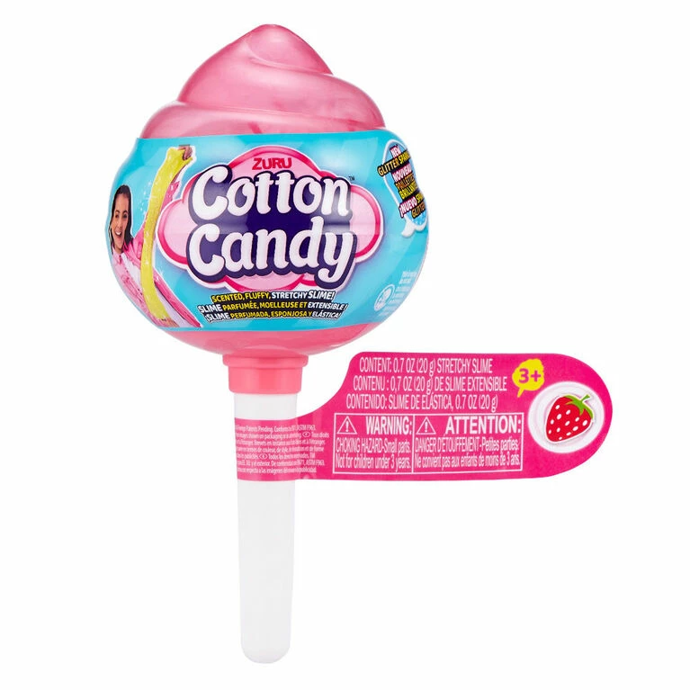 Zuru Oosh Cotton Candy Series 2 Scented, Squishy, Stretchy Slime