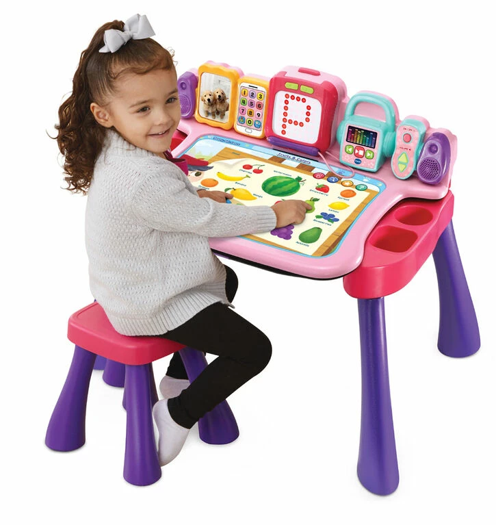 Vtech Explore And Write Activity Desk - Pink - Exclusive - English Edition - Image 6