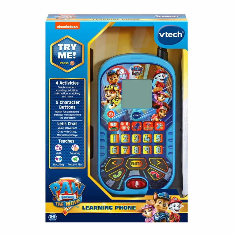 VTech PAW Patrol: The Movie: Learning Phone - English Edition - Image 4
