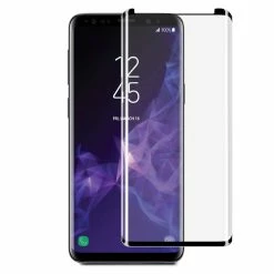 Toys R Us Blu Element 3D Curved Glass Case Friendly For Samsung Galaxy S9+ Black (BTGS9PCB)