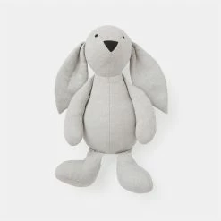 Rise Little Earthling 12" Rabbit Soft Toy - Grey - R Exclusive