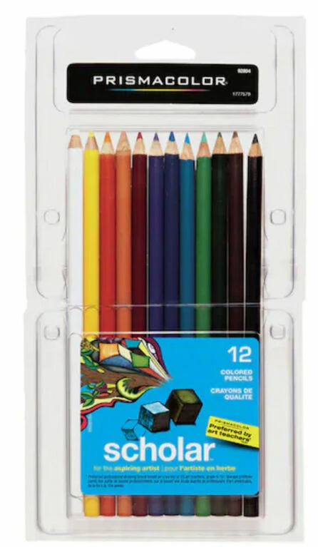 Elmer's Prismacolor Scholar Coloured Pencils