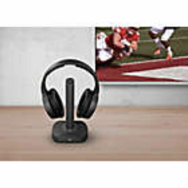 GMD Brookstone Wireless RF TV Headphones - English Edition - Image 4