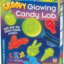 Thames & Kosmos Groovy Glowing Candy Lab - English Edition