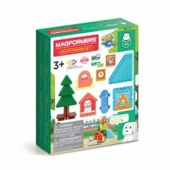 Magformers Milo's Mansion Set, Rainbow Colors