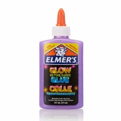 Elmer's Elmers Glow Glue Purple 5Oz