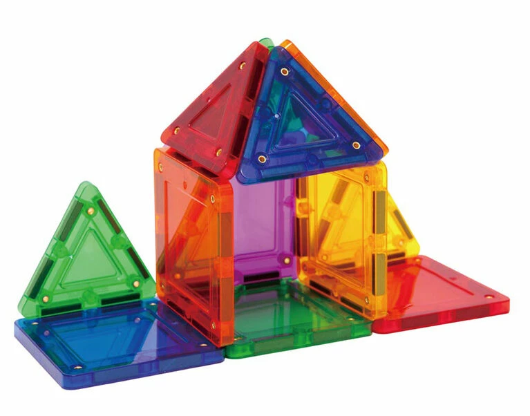 Magformers Tileblox 14Pc Rainboew Magnetic Construction Set - Image 4