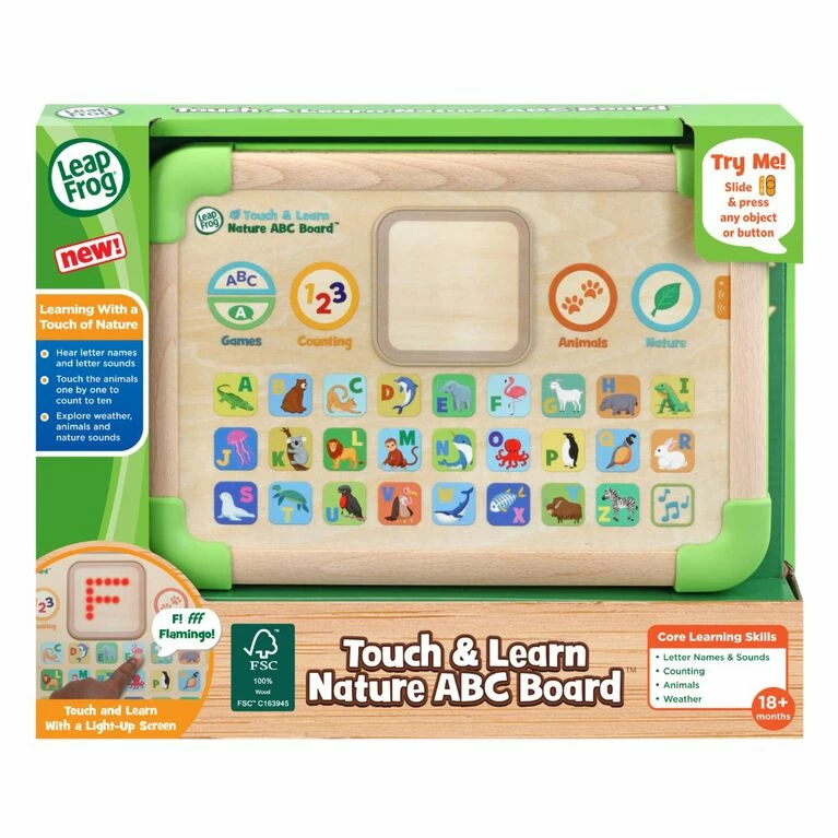 LeapFrog Touch And Learn Nature ABC Board - English Edition - Image 4