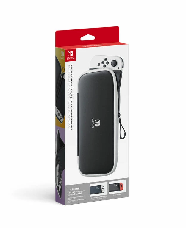 Nintendo Switch - Carrying Case And Screen Protector