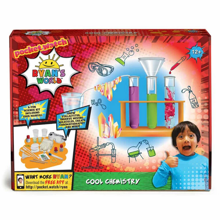 Addo Play Ryan's World Cool Chemistry Science Kit - R Exclusive - English Edition