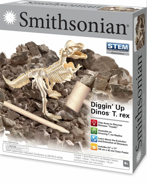 Red Planet Smithsonian -Diggin' Up Dinaosaurs T-Rex