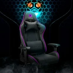 XCEL SOURCE CORP Primus Gaming Chair - 200S Black And Purple - English Edition