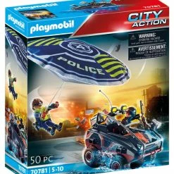 Playmobil - Police Parachute With Amphibious Vehicle