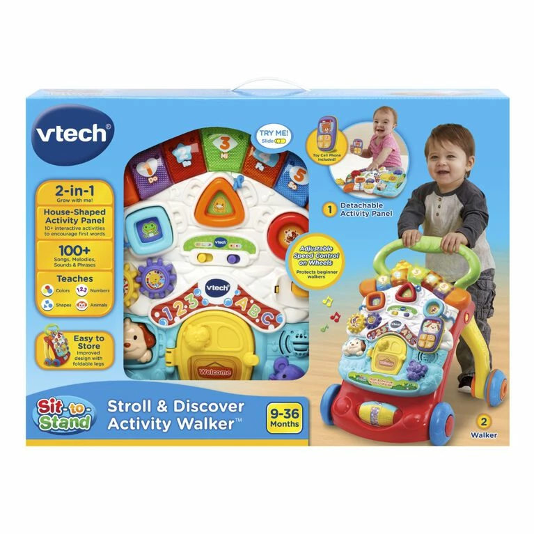 VTech Stroll And Discover Activity Walker - English Edition - Image 4