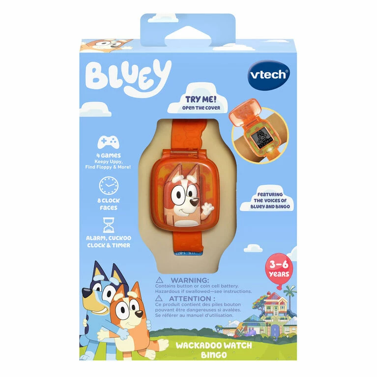 VTech Bluey Wackadoo Watch - Bingo - English Edition - Image 2