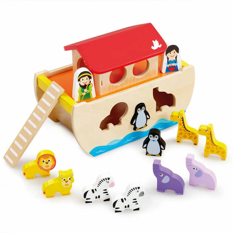 Addo Play Woodlets Noah's Ark Shape Sorter - R Exclusive
