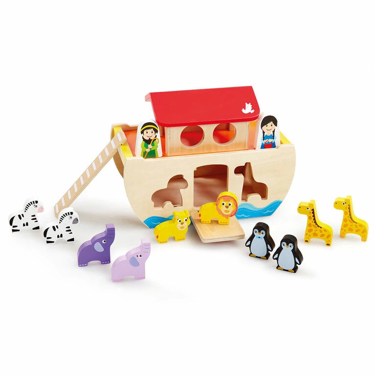 Addo Play Woodlets Noah's Ark Shape Sorter - R Exclusive - Image 2