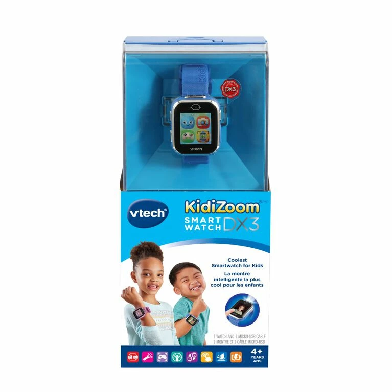 VTech KidiZoom Smartwatch DX3 With Dual Cameras, LED Light And Flash, Secure Watch Pairing, Photo & Video Effects, Games, Pedometer, Splashproof, Built-in Rechargable Battery - Image 4