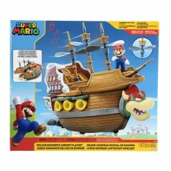 JAKKS PACIFIC Nintendo 2.5" Bowser's Ship Playset