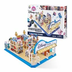 Zuru 5 Surprise Disney Store Mini Brands Toy Store Playset With 5 Mystery Minis Including 2 Exclusive Minis (Styles May Vary)