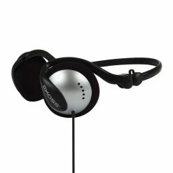 XCEL SOURCE CORP Koss Headphone Wraparound Collapsible Black/Silver