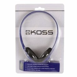 XCEL SOURCE CORP Koss Headphone KPH7 Portable On Ear Blue