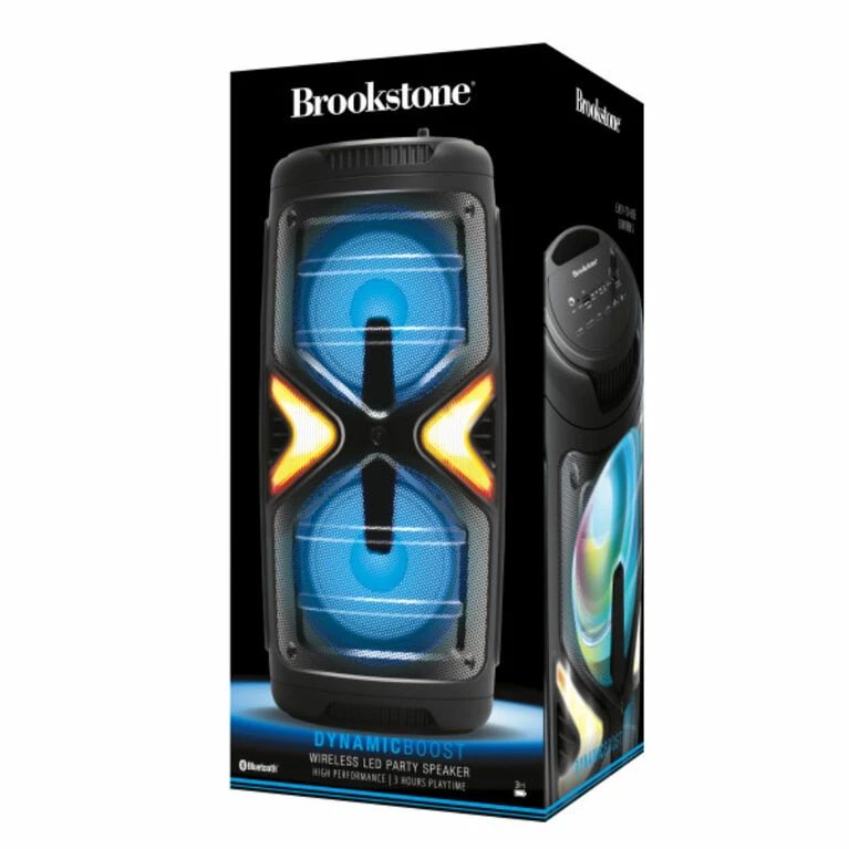 GMD Brookstone Dynamic Boost Bluetooth Speaker - English Edition - Image 5