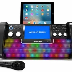 ADT Digital IKARAOKE Bluetooth CD+G Karaoke System - R Exclusive
