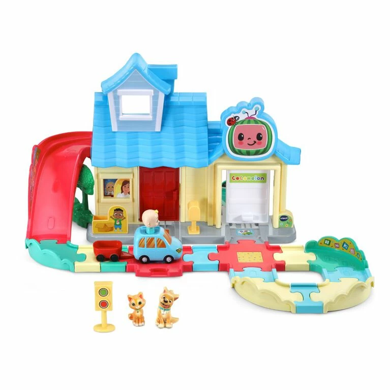 VTech CoComelon Go! Go! Smart Wheels JJ's House Track Set - English Edition - Image 2