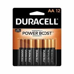 Duracell - Coppertop AA Alkaline Batteries - 12 Pack