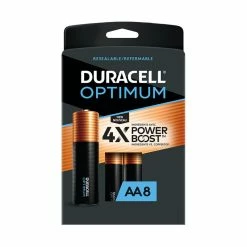 Duracell - Optimum AA Batteries - 8 Pack